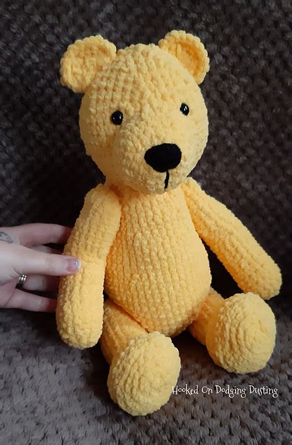 Ravelry Traditional Teddy Bear Pattern By Sammie Heaton