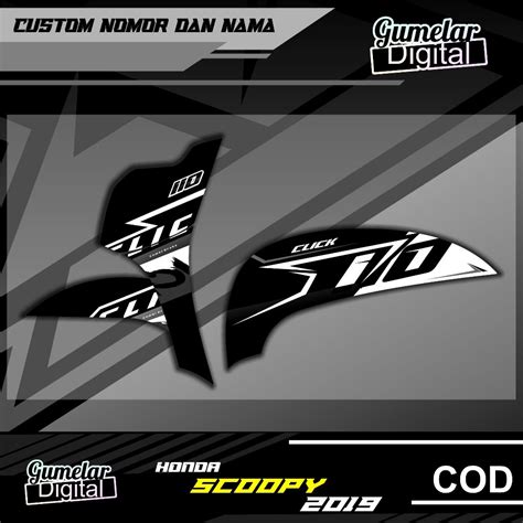 Jual Stripping Simpel Honda Scoopy Thailand Sudah Di Cutting