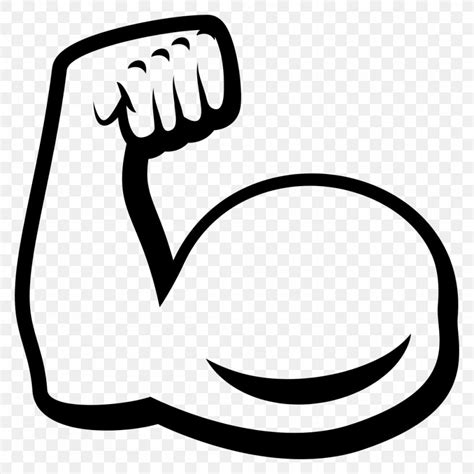 Emoji Muscle Biceps Arm, PNG, 1024x1024px, Emoji, Area, Arm, Art Emoji, Biceps Download Free