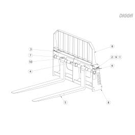 Pallet Forks - 4000lbs