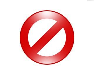 No Entry Stop Forbidden Icon Png Transparent Background Free