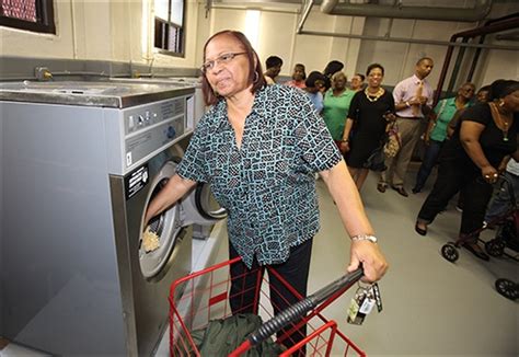 FARRAGUT HOUSES GETS WASHING MACHINES!