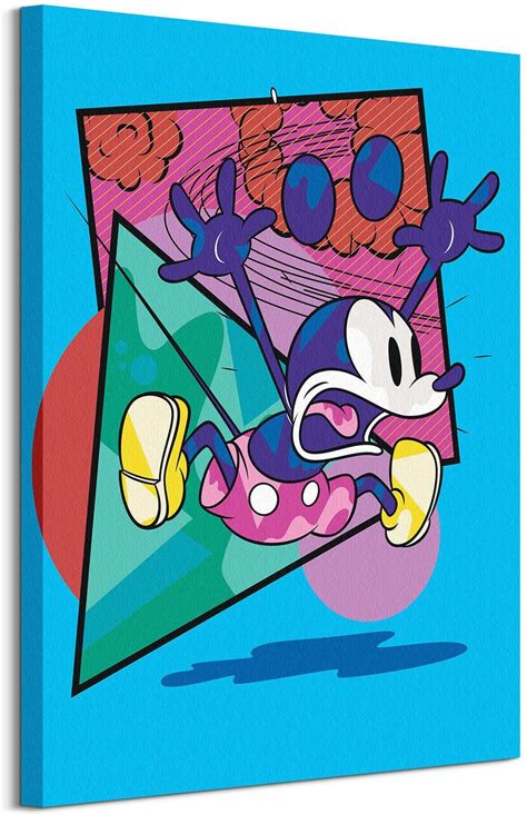 Mickey Mouse Pop Shock Obraz Na Płótnie 60X80Cm Opinie i atrakcyjne