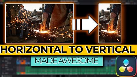 Fast Easy Vertical Videos For Shorts Tiktok Reels In Davinci Resolve 18 And How To Make It