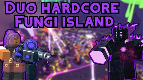 Duo Hardcore Fungi Island Wave Tower Defense Simulator Youtube