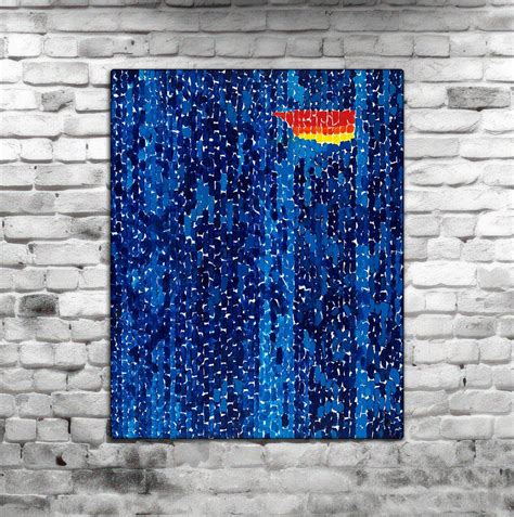 Starry Night And The Astronauts Canvas Wall Art Alma Thomas 1972 Canvas