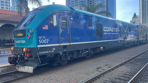 Railfanning Encinitas And Carlsbad Village On A Nice Day With The