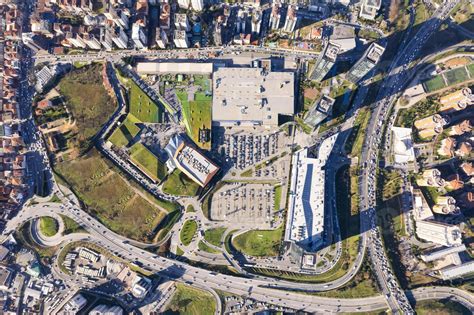 shopping mall sky view  stock photo  vecteezy