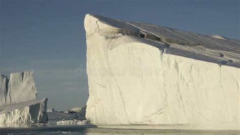 Icebergs. Wonders of Nature. Giant Floating Iceberg from Melting ...