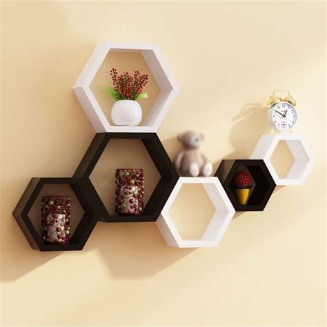 Jual Rak Dinding Hexagonal Hiasan Dinding Hexagonal Dekorasi Dinding