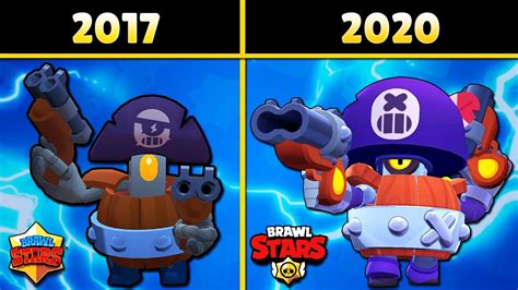 BRAWLERS EVOLUTION Brawl Stars OLD Vs NEW YouTube