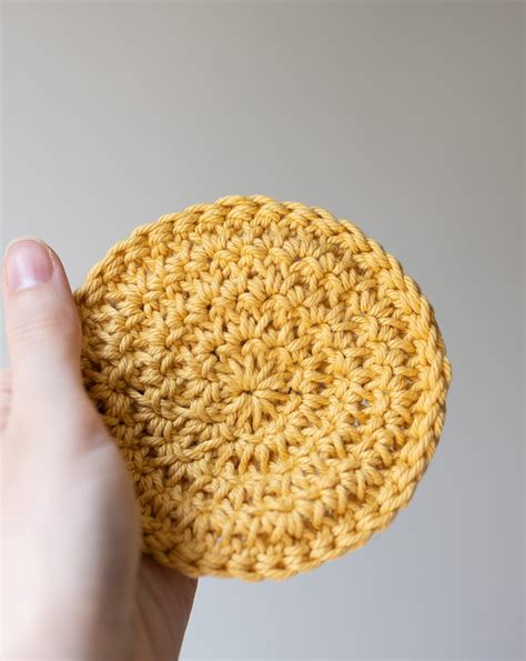 Free Crochet Pattern Pep Coaster Face Scrubbie Woods And Wool