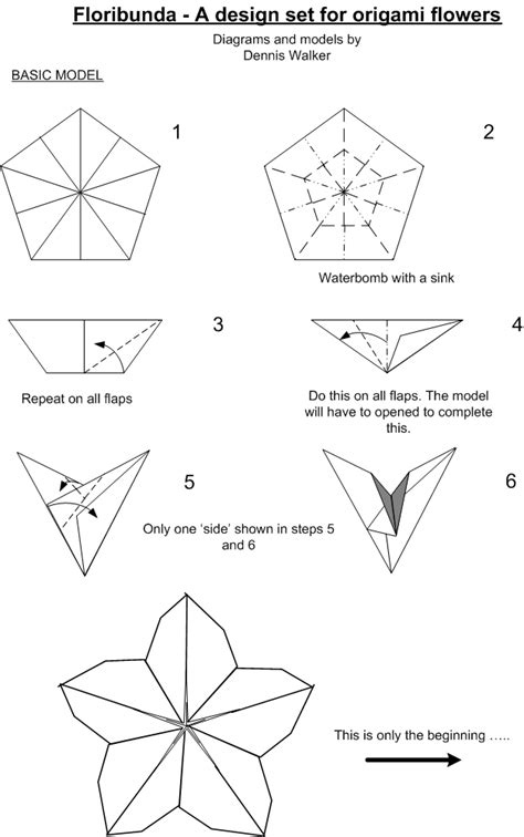 Easy origami flower for beginners - feedbackbinger