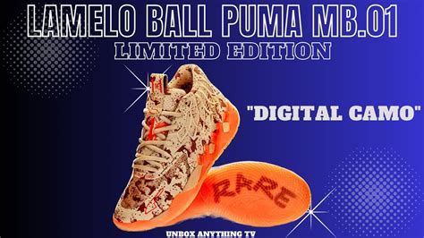 Lamelo Ball Puma Mb Digital Camo Limited Edition Official Images