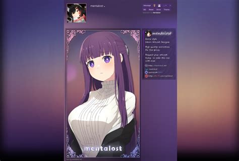 Animated Steam Profile Artwork Fern Frieren Mentalosts Ko Fi Shop Ko Fi ️ Where