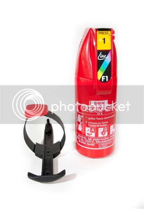 Bmw Oem Fire Extinguisher Mounted