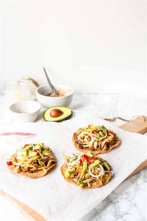 How To Make The Best Chicken Tostadas Easy Recipe The Tortilla Channel