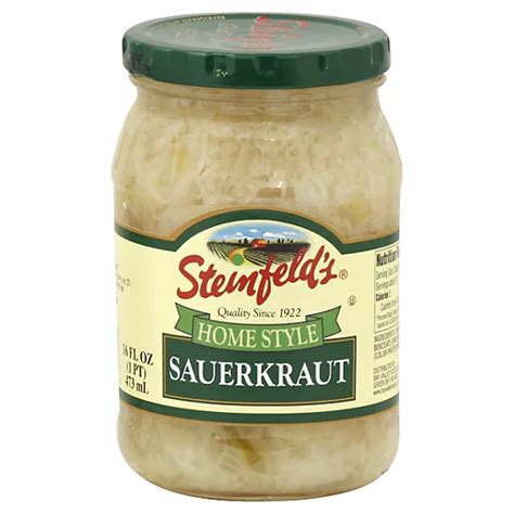 Steinfelds Sauerkraut Homestyle 16 Fl Oz Albertsons