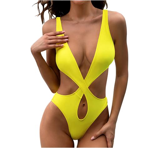 Yunyi Womens Swimsuit Cover Ups 2024 Womens Bathing Suits One Piece