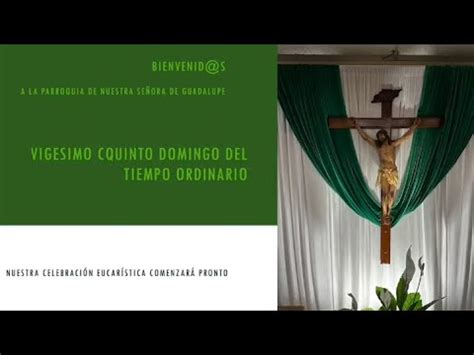 Vigesimo Quinto Domingo Del Tiempo Ordinario Youtube