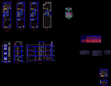 Housing Dwg Block For Autocad Designs Cad