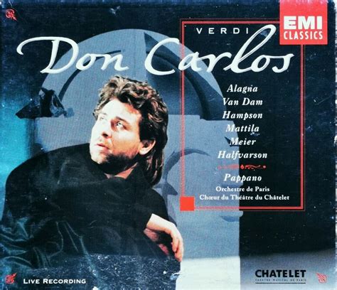 Giuseppe Verdi Don Carlos Antonio Pappano Cd Set Ebay