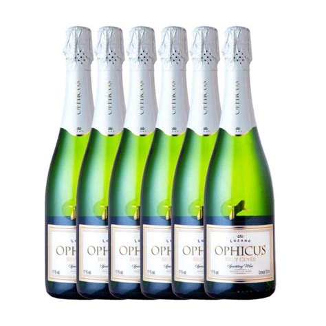 Caixa Garrafas Ophicus Brut Wine Out Distribuidora De Vinhos