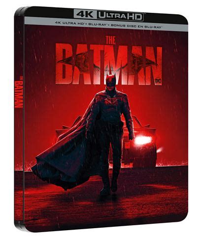 The Batman Steelbook Uhd Blu Ray Matt Reeves Robert Pattinson