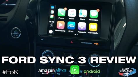 Ford Sync Review Alexa Apple Car Play Android Auto Youtube