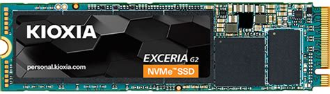 1 TB Kioxia Exceria G2 SSD M 2 2280 NVMe