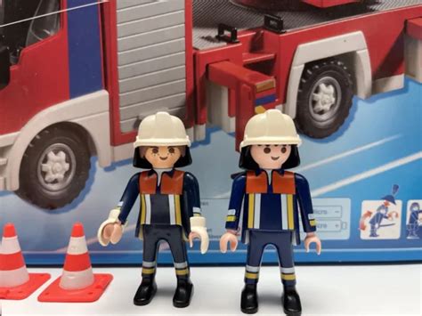 PLAYMOBIL 4820 Camion de pompiers grande échelle Boîte EUR 35 00