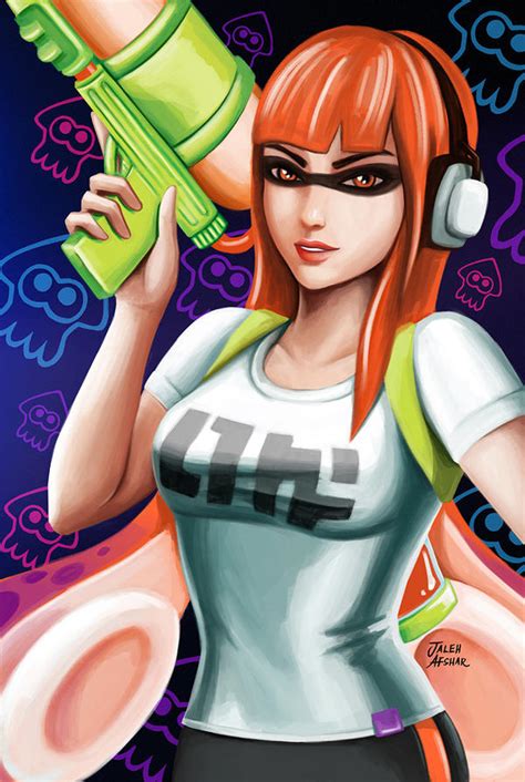 Splatoon Inkling By Jaleh On Deviantart