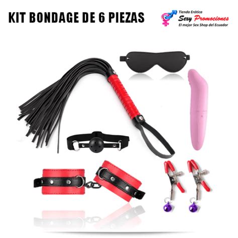 Kit Bondage 6 Piezas SexyPromociones Tienda Sex Shop En Ecuador