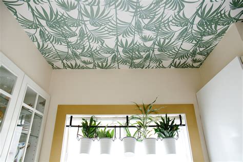 Burlap Ceiling Fabric Covering
