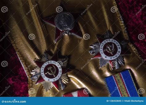 Order of the Red Star - Award WWII. Stock Image - Image of russia ...