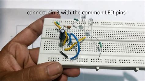 How To Make Alternating Led Flasher Circuit Youtube