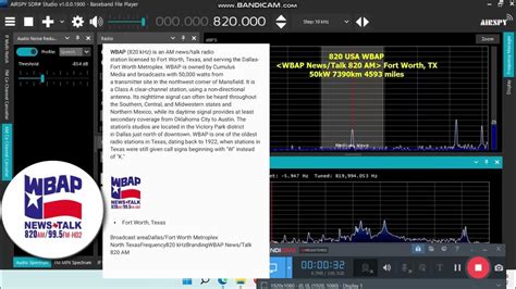 820 Wbap Ft Worth Tx Youloop 7390km 4593miles Youtube