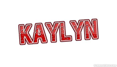 Kaylyn ロゴ フレーミングテキストからの無料の名前デザインツール