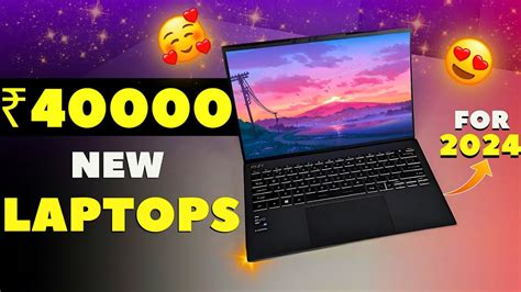 Top 5 Best Laptops Under ₹40000 In 2024⚡best Laptop Under 40000 For