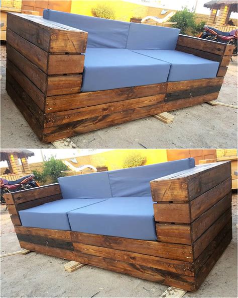 Awesome DIY Ideas For Reusing Used Shipping Pallets Wood Pallet Furniture