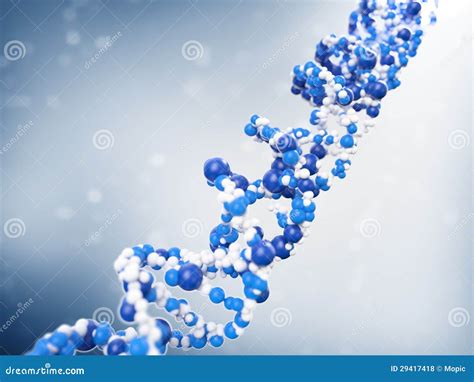 DNA Strand Model Stock Illustration | CartoonDealer.com #42432640