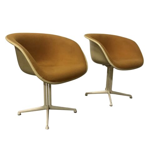 Ray And Charles Eames Original La Fonda Chairs By Miller In