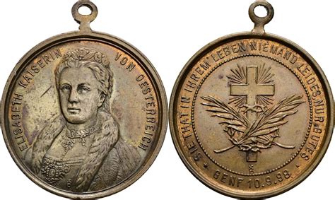 Österreich Kaiser Franz Joseph I AE Medaille a d Ermordung von