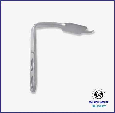 Bent Hohmann Retractor Orthopedic Instruments