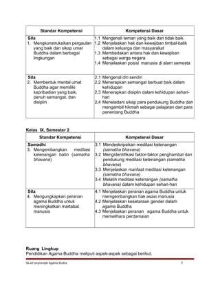 Sk Kd Agama Budha Smplb A Tuna Netra PDF