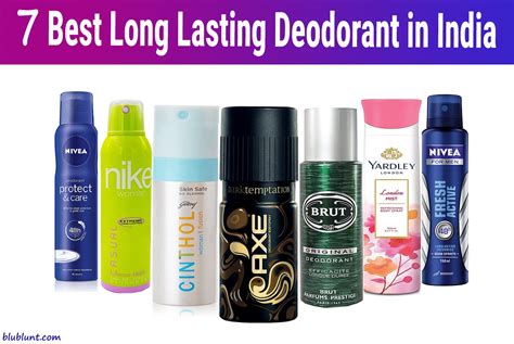 7 Best Long Lasting Deodorant in India | 2022 | Blublunt