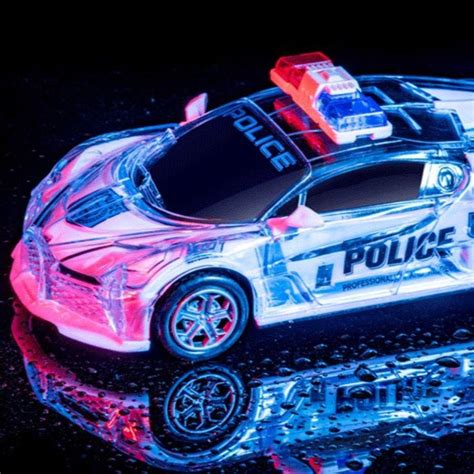 Электрический световой полицейский игрушечный автомобиль Light Mini ...