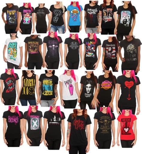 Hot Topic Band Shirts