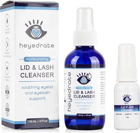 Eye Love Heyedrate Lid And Lash Cleanser Spray Gentle Pure Hypochlorous Acid