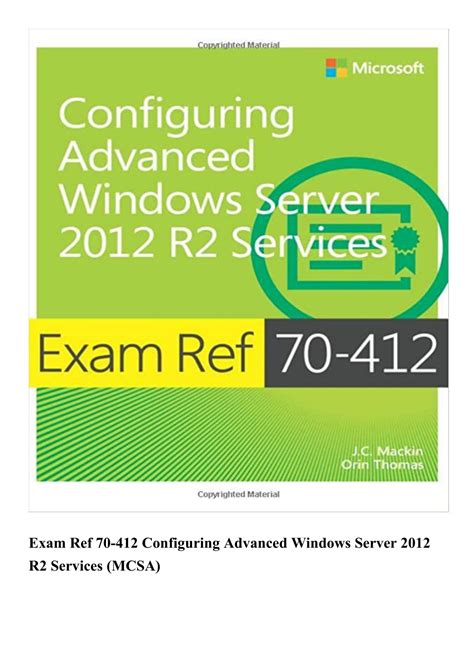 PPT - DOWNLOAD Exam Ref 70 412 Configuring Advanced Windows Server 2012 ...